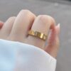 Diamond Band Ring Gold