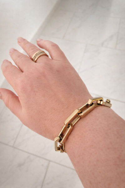 Golden Link Bracelet