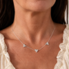 Silver Glow Necklace Heart Silver Glow Necklace Heart