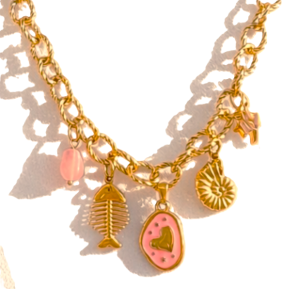 Wild Lola Spanish Mojo Charm One of a Kind Necklace (65 cm)