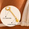 Ibiza Starfish Bikini Charm – Gold Stainless Steel Ibiza, Ibiza style, bikini charm, bikini accessory, starfish charm, starfish jewellery, beach jewellery, boho jewellery, summer jewellery, stainless steel jewellery, waterproof jewellery, gold jewellery, bikini pendant, holiday accessories, beach accessories, resort wear, swimwear accessories, boho chic, beach vibes, summer fashion
