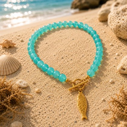 Costa Koi Necklace Green