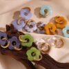 Wild Lola Mint Bloom Earrings Wild Lola Mint Bloom Earrings